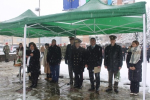 Почетен караул в Стражица по повод 153 години от гибелта на Васил Левски