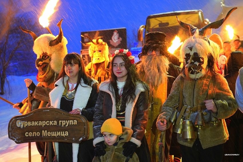 Кукери наричаха за здраве и плодородие в Арбанаси