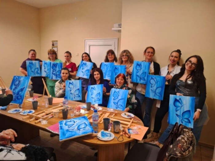 Арт терапия и благотворителност: Медици от Горна Оряховица преобразяват болничната среда чрез творчество