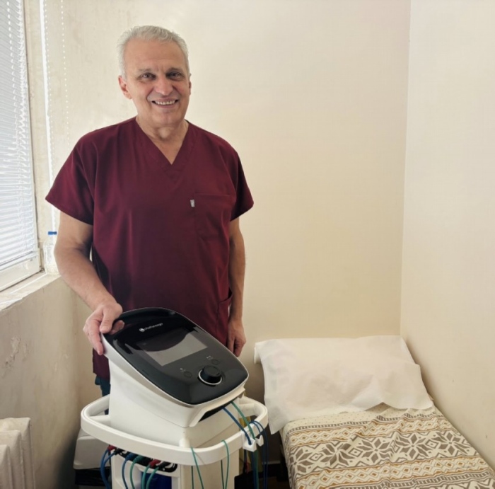 Кабинетът по физиотерапия към ДКЦ „Д-р Стефан Черкезов“ осигурява високотехнологична и съвременна грижа за пациентите в област Велико Търново