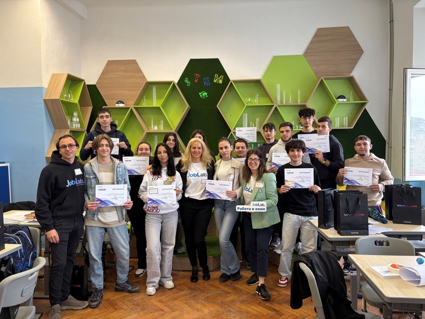 Учениците от Велико Търново: Job Lab дава практически умения за бъдещето