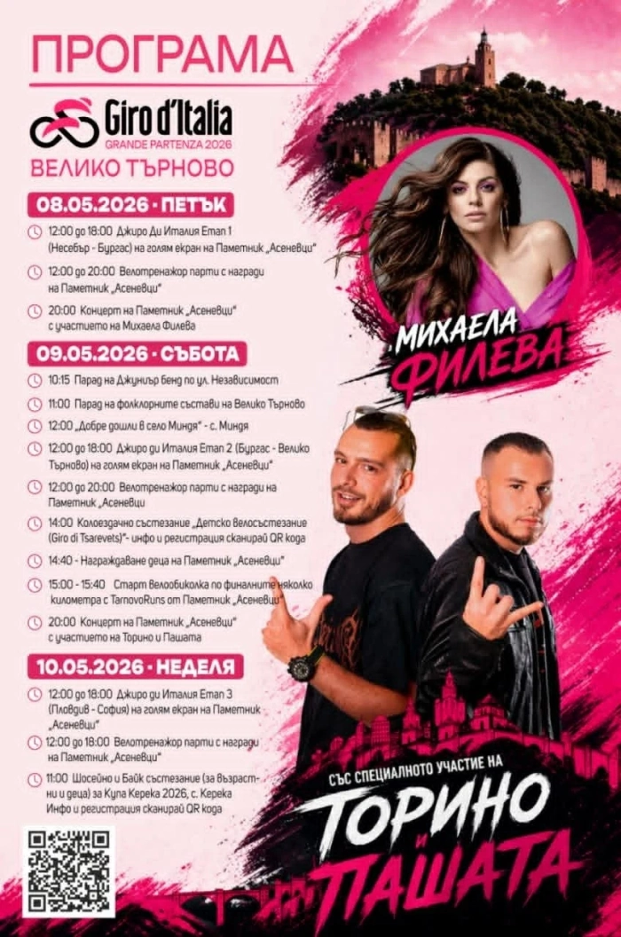 Тридневен Giro маратон във Велико Търново в края на седмицата