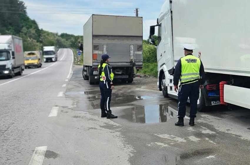 143 товарни автомобила са проверени при спецакция през почивните дни
