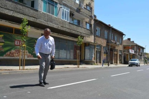 Една от най-натоварените улици в Павликени вече е изцяло обновена и отворена за движение