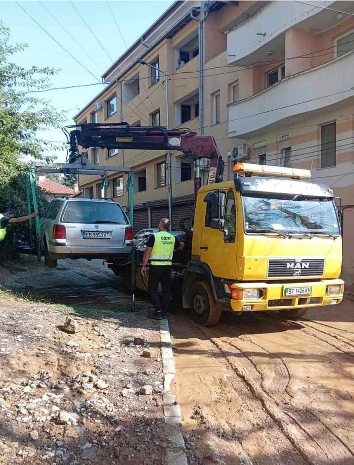 Авария остави кв. \